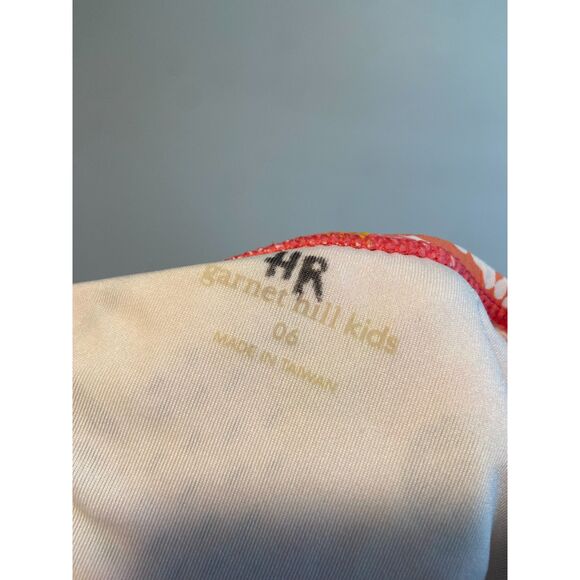 Garnet Hill Girls' Wave Rider Cutout One-Piece Swimsuit SIZE 6 - Picture 5 of 5